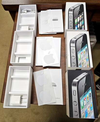 Iphone box only lot - 4,